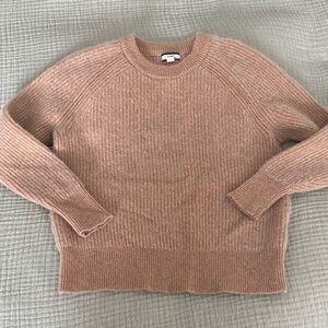 J. Crew Women's Ribbed crewneck - 100% cashmere